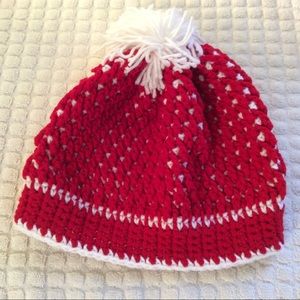 Beautiful hand crocheted warm and comfy hat